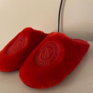 Victorias Secret Red Slippers